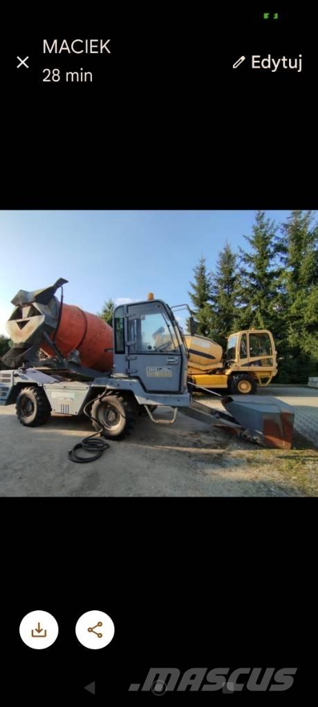 Ausa 3,5 kubika Betonin levittäjät