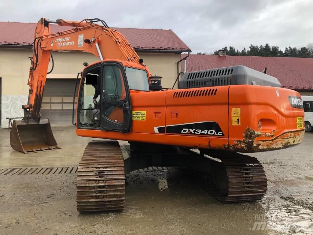 Doosan DX 340 LC Telakaivukoneet