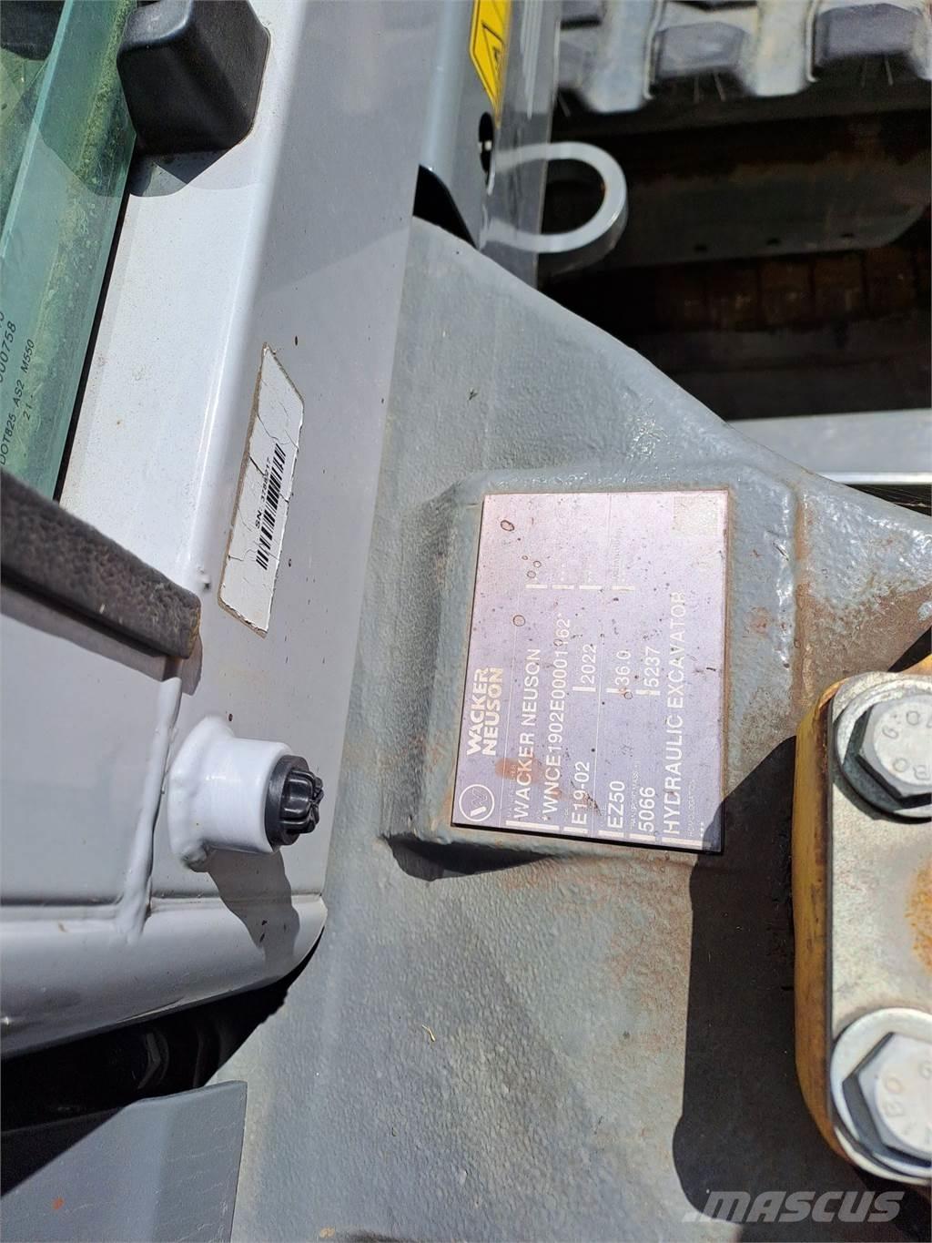 Wacker Neuson EZ50 Telakaivukoneet