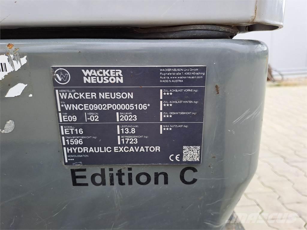 Wacker Neuson ET16 Telakaivukoneet