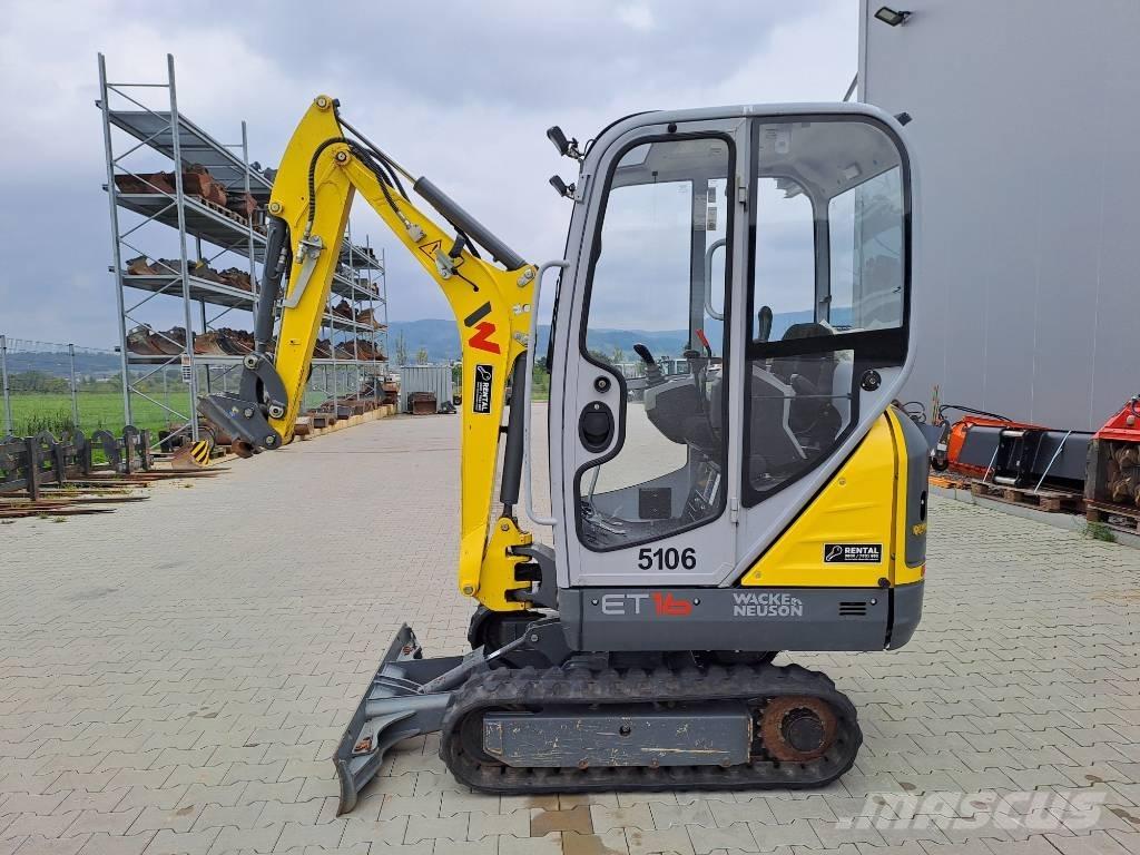 Wacker Neuson ET16 Telakaivukoneet