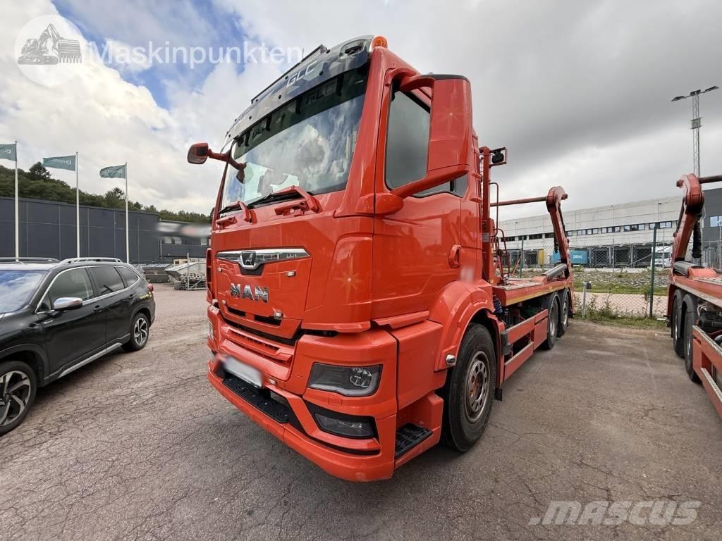 MAN TGS 26.360 Nostovarsi-vaihtolavakuorma-autot
