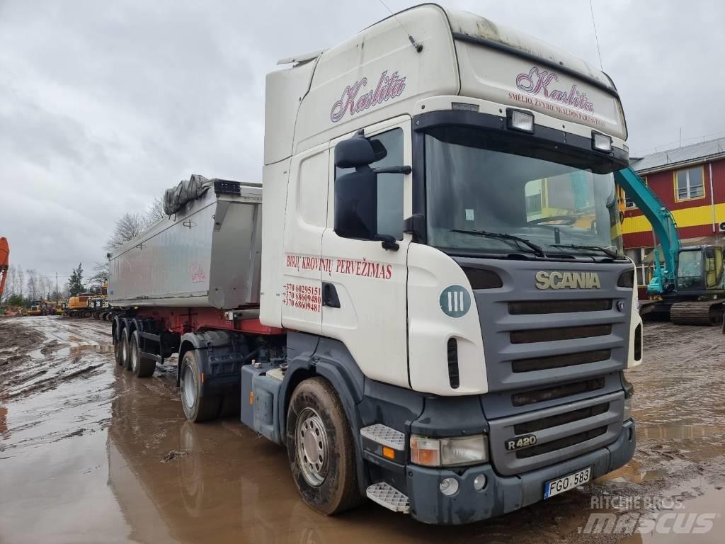 Scania R 420 Vetopöytäautot