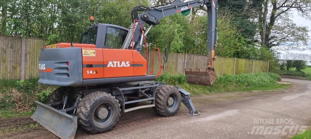 Atlas 140 W Pyöräkaivukoneet