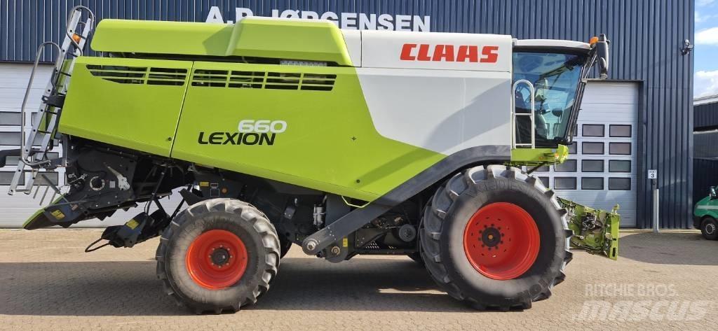 CLAAS Lexion 660 Leikkuupuimurit