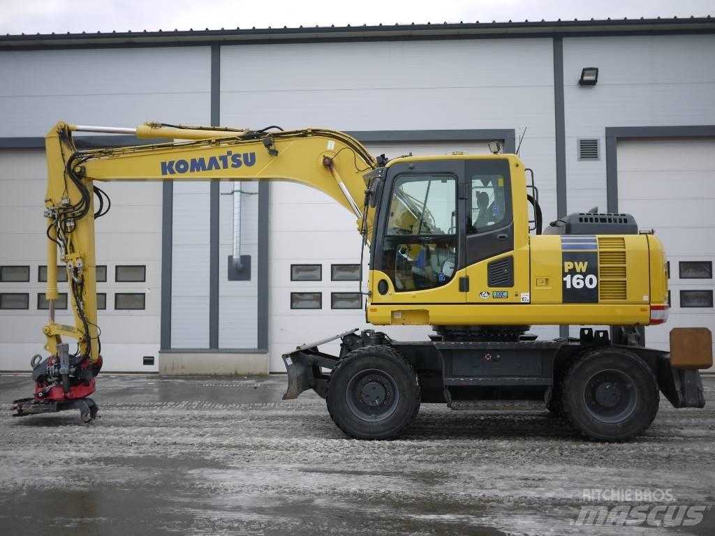 Komatsu PW 160-8 Pyöräkaivukoneet