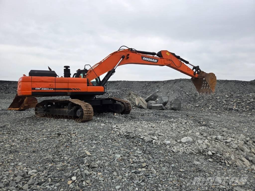 Doosan DX 480 LCA Telakaivukoneet