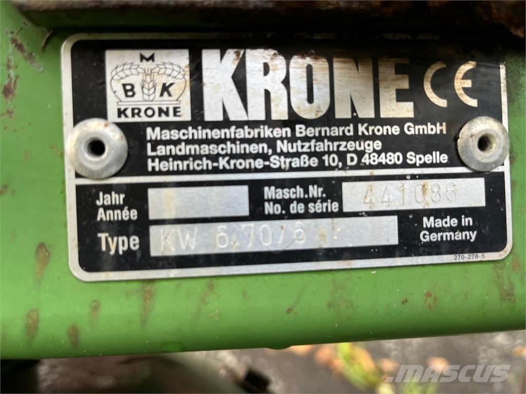 Krone KW 6.70/6 Pöyhimet ja haravat