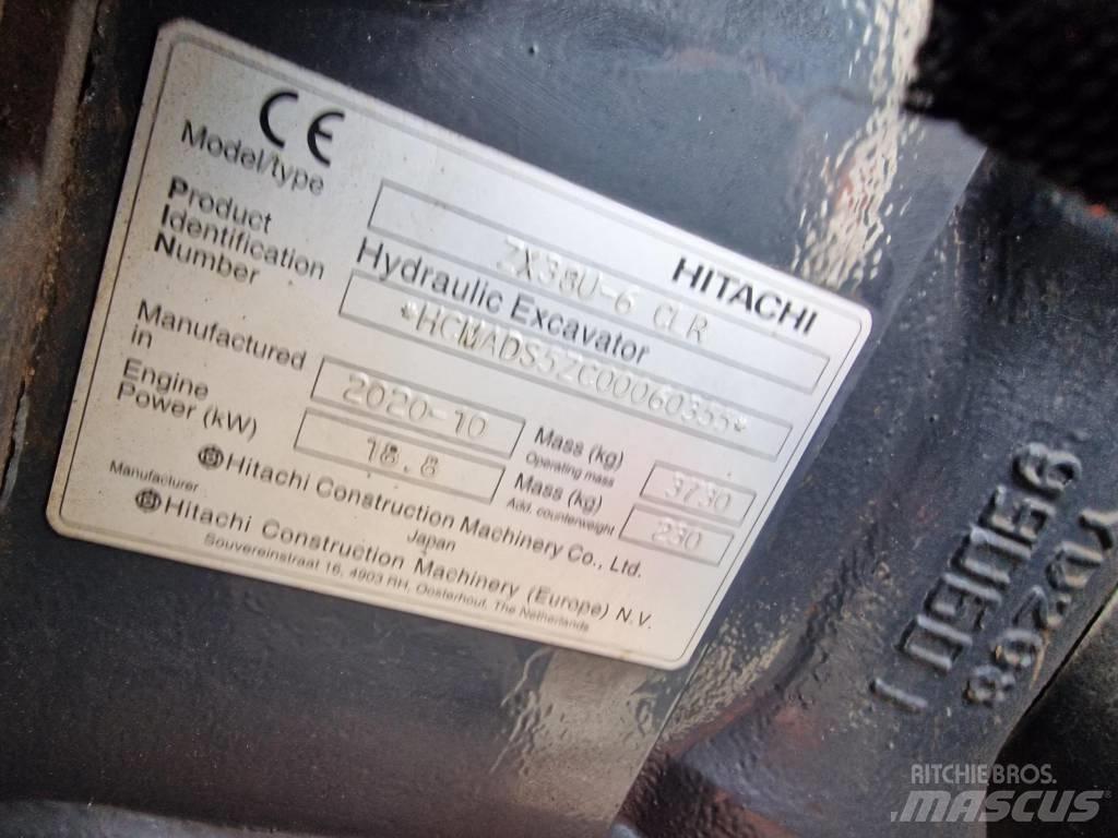 Hitachi ZX38U-6 Minikaivukoneet < 7t