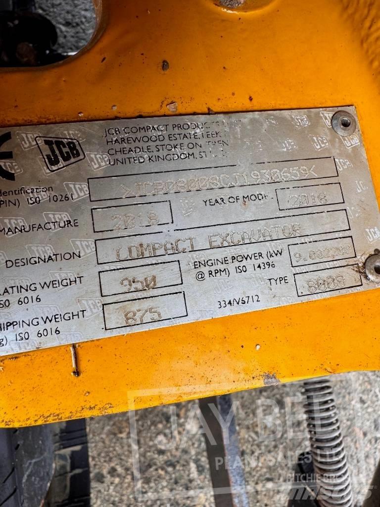 JCB Micro Minikaivukoneet < 7t