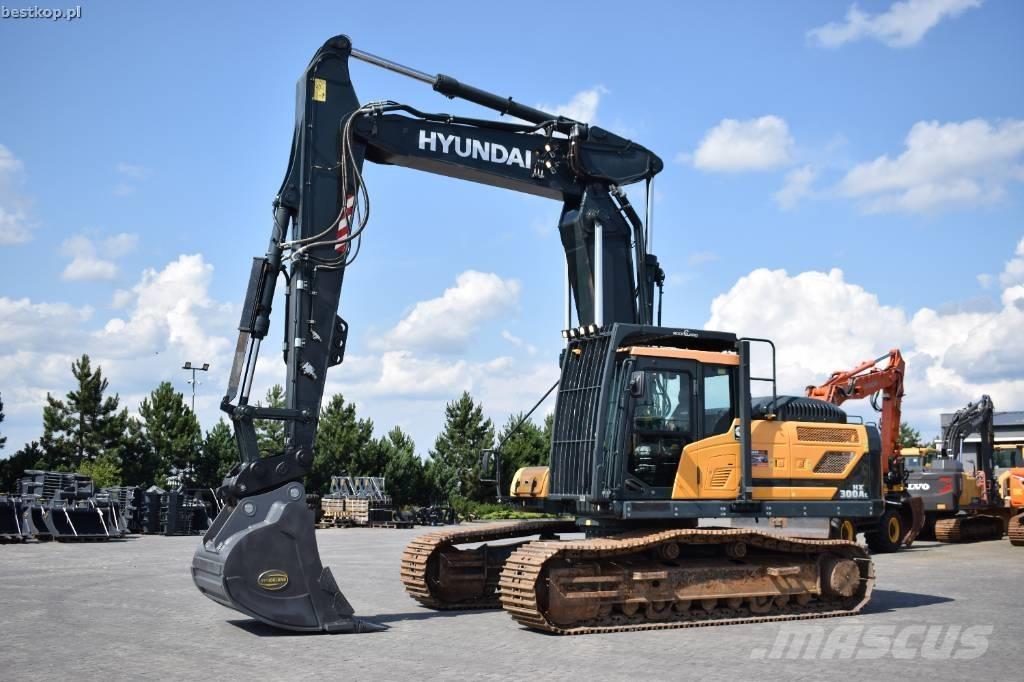 Hyundai HX 300 AL Telakaivukoneet