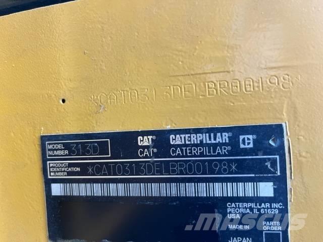 CAT 313 D Telakaivukoneet