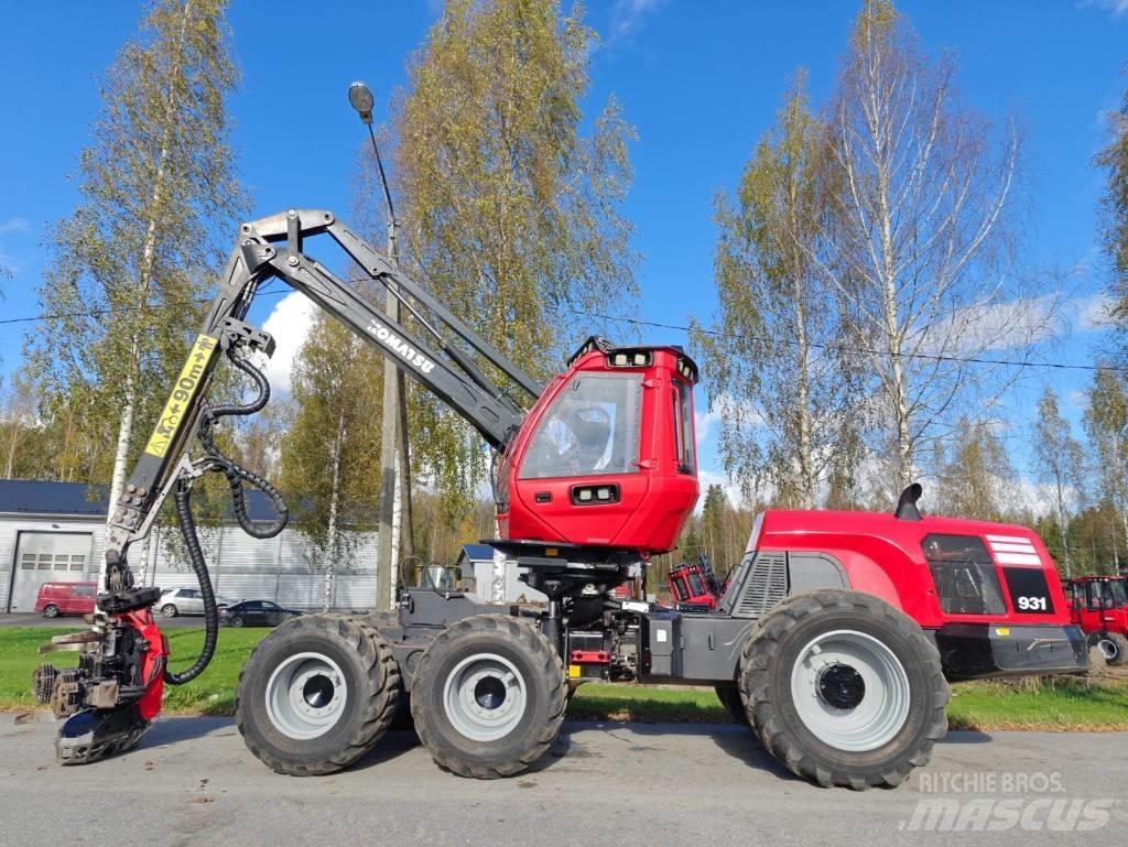 Komatsu 931 Harvesterit