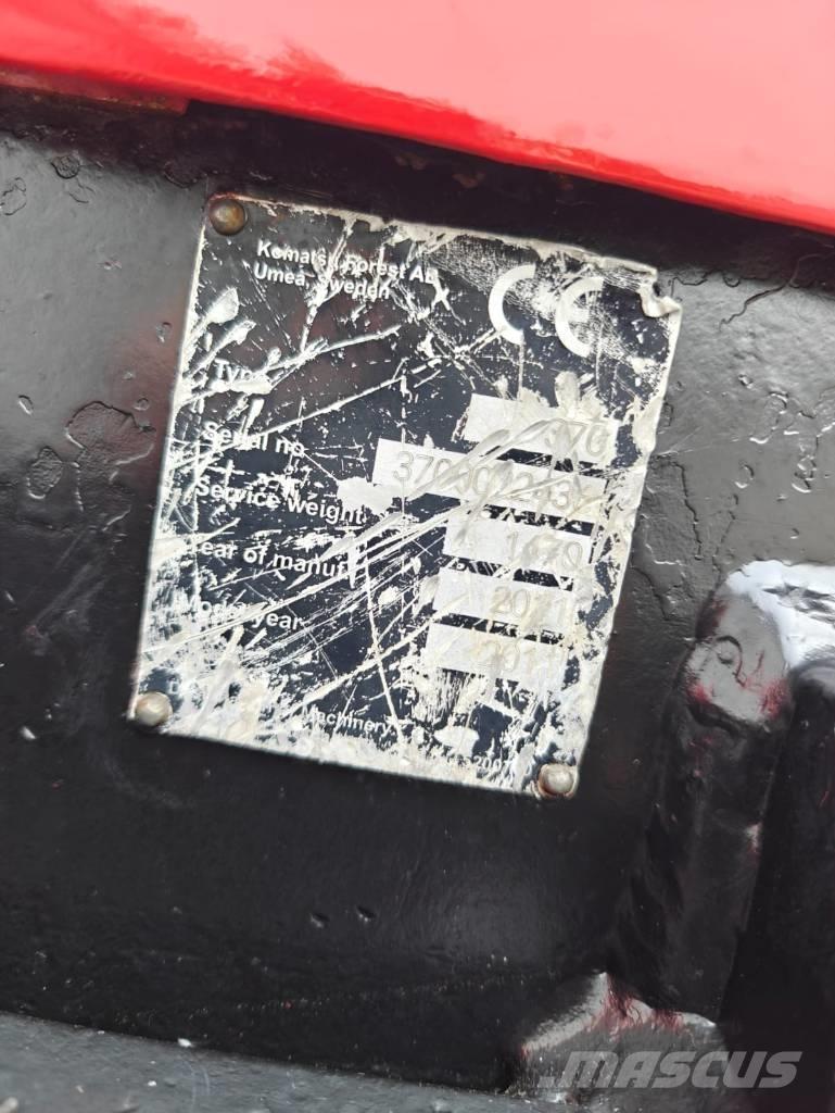 Komatsu 370.2 Hakkuupäät