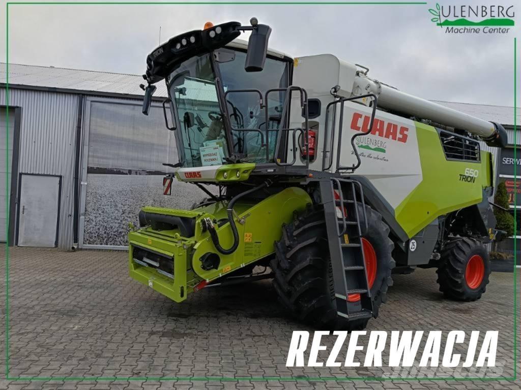 CLAAS TRION 650 Leikkuupuimurit