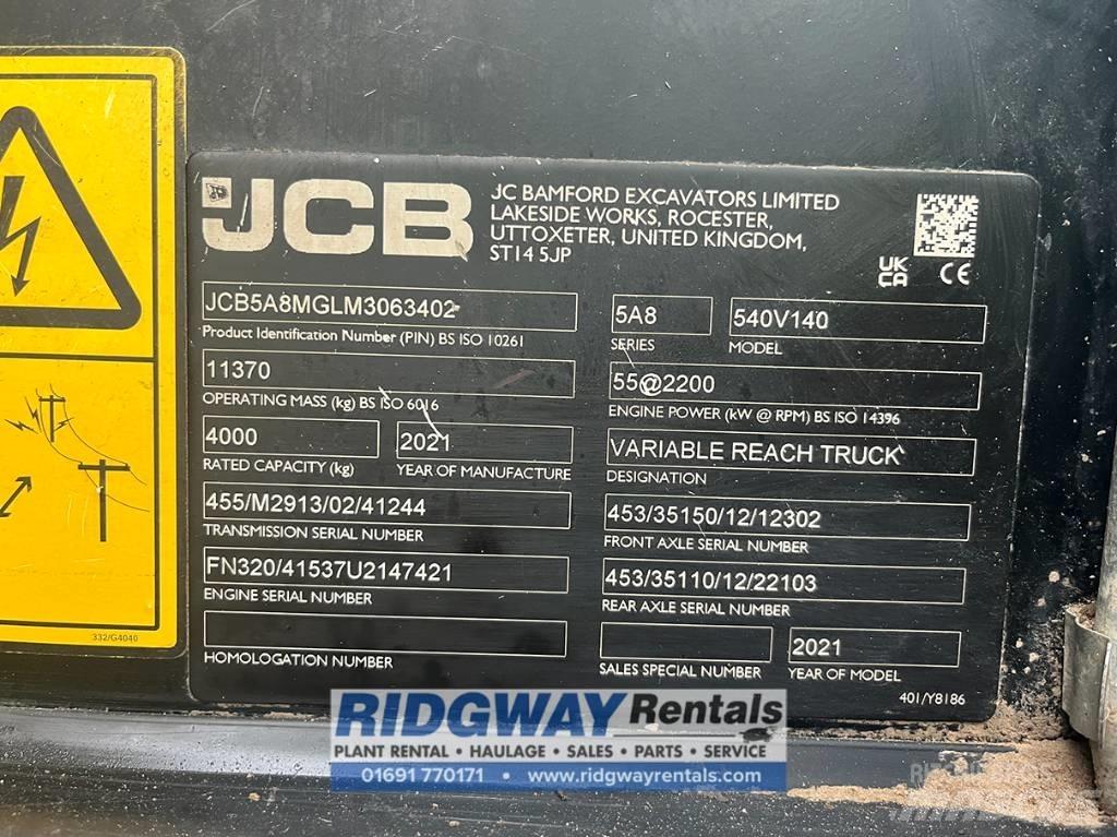 JCB 540-140 Kurottajat
