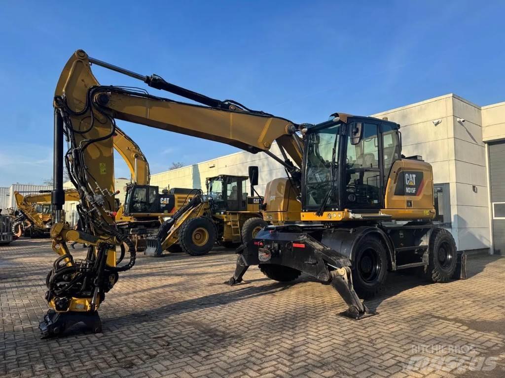 CAT M315F Pyöräkaivukoneet