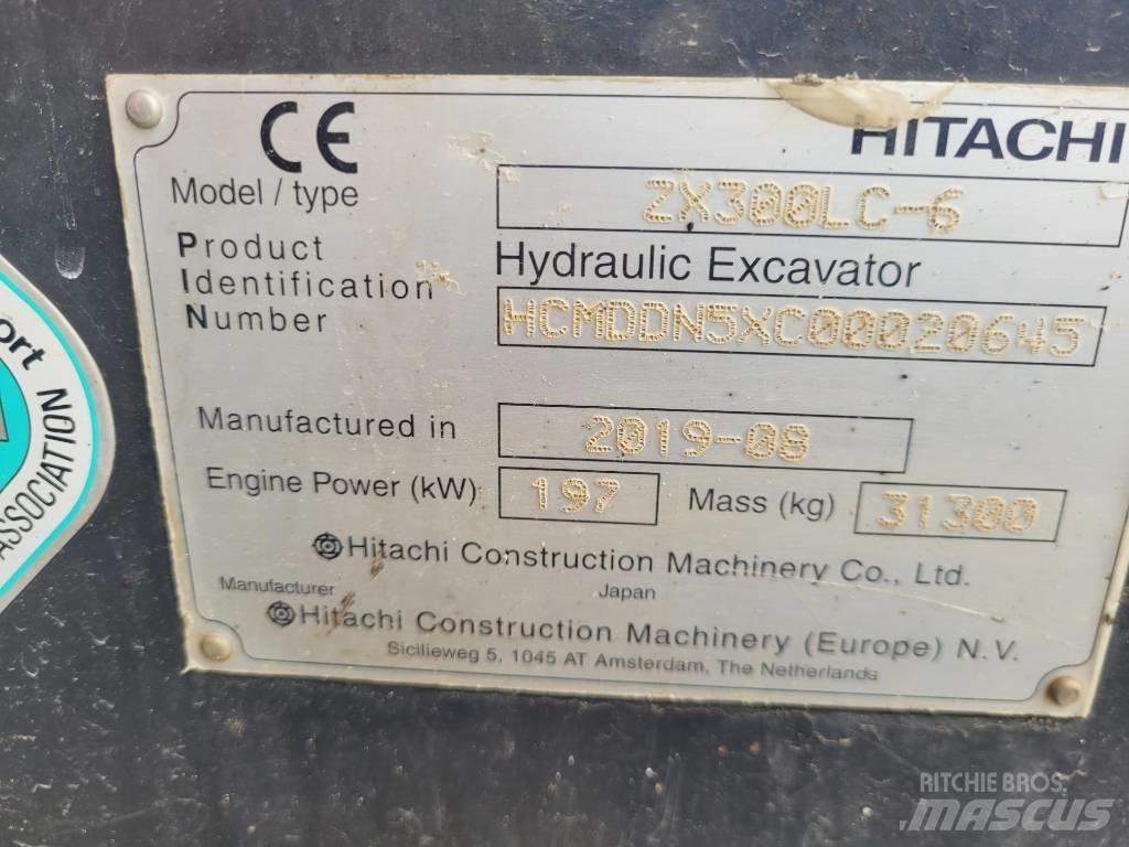 Hitachi ZX 300LC6 Telakaivukoneet