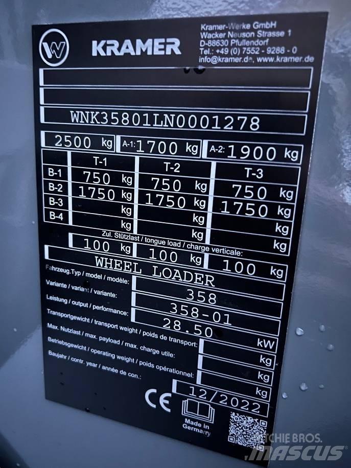 Kramer 5040 Pyöräkuormaajat