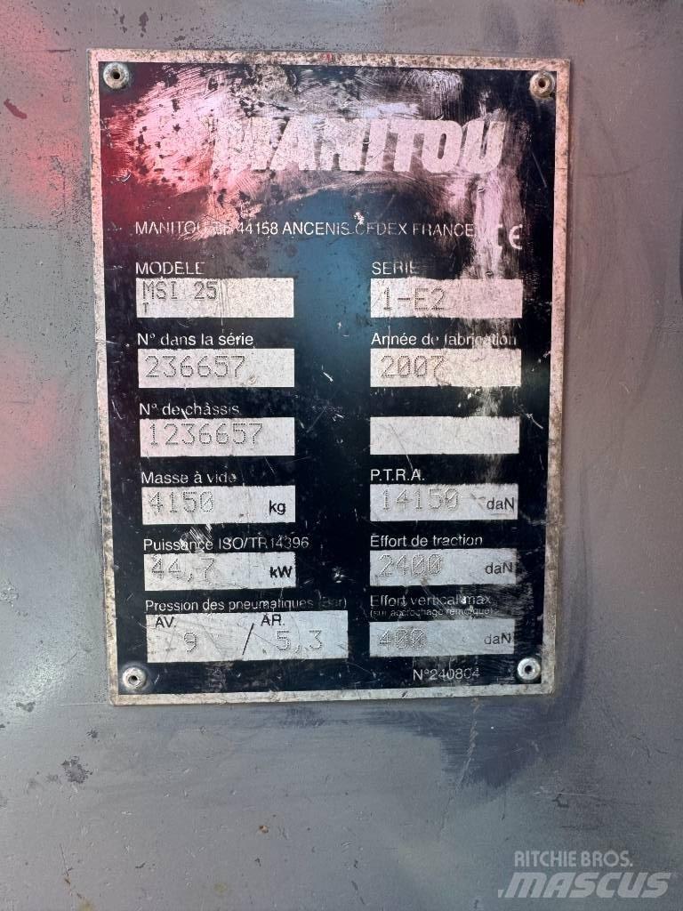 Manitou MSI 25T Dieseltrukit