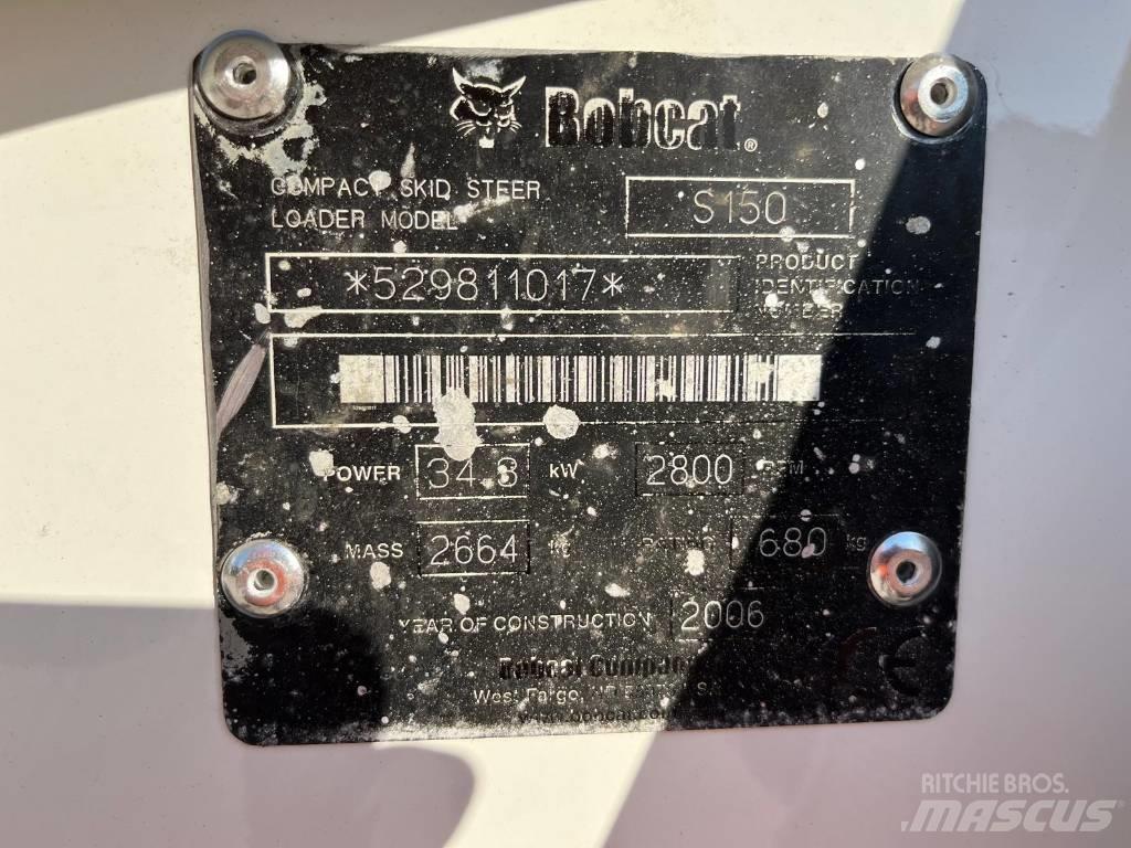 Bobcat S 150 Liukuohjatut kuormaajat