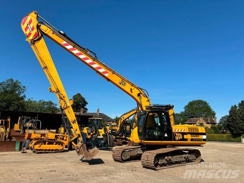 JCB JS 220 LR Telakaivukoneet