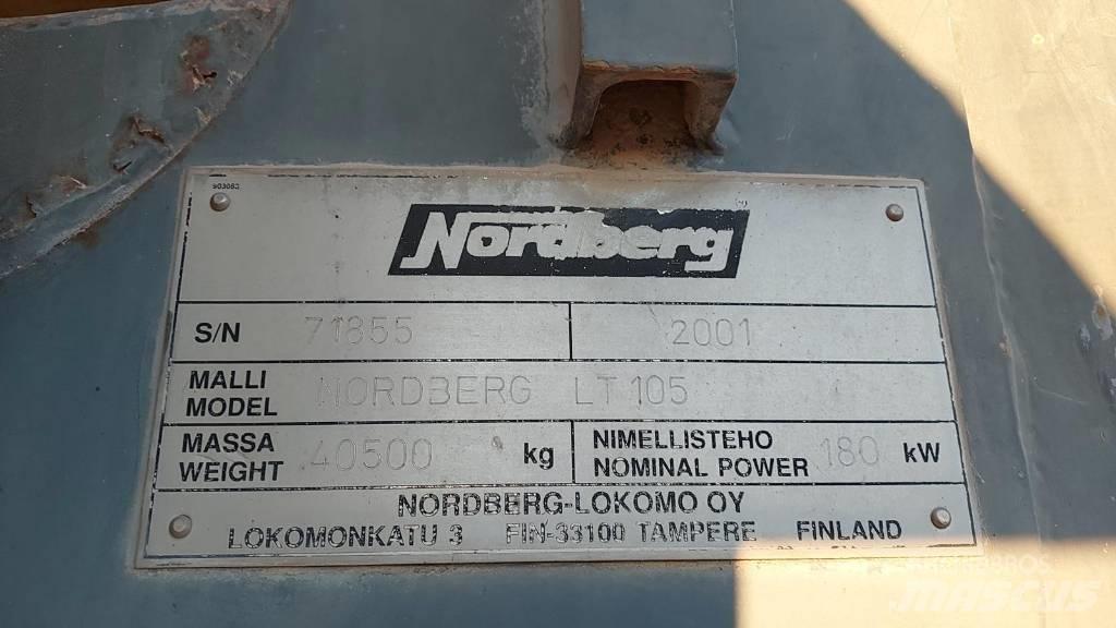Metso Nordberg LT105 Mobiilimurskaimet