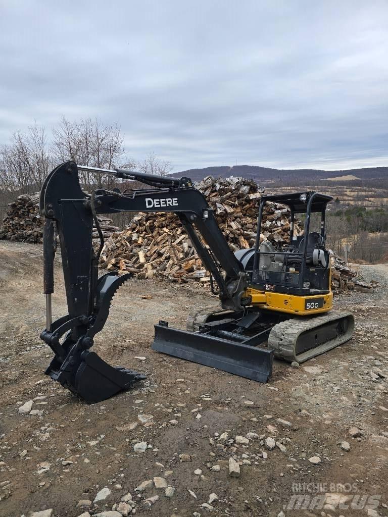 DEERE 50G Minikaivukoneet < 7t