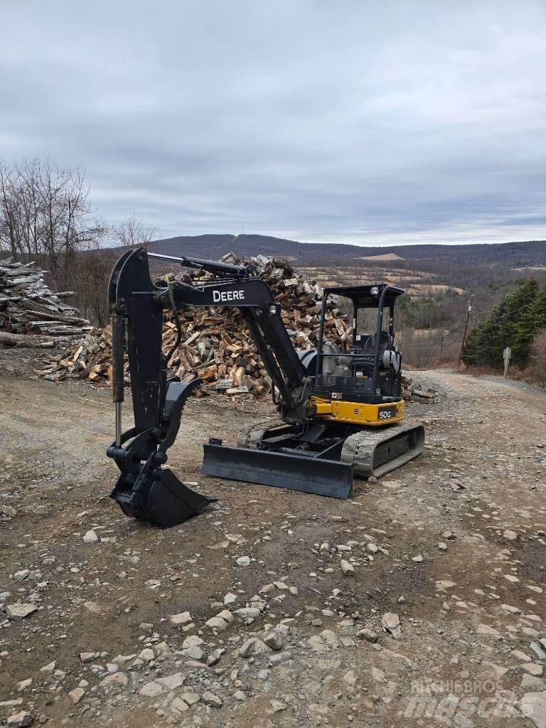 DEERE 50G Minikaivukoneet < 7t