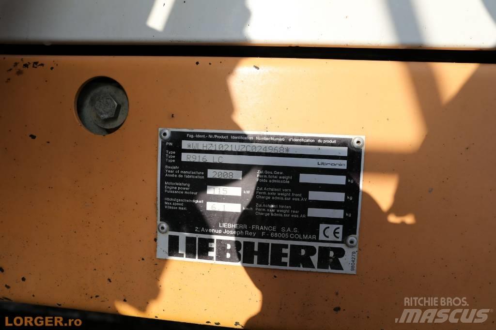 Liebherr R 916 LC Telakaivukoneet