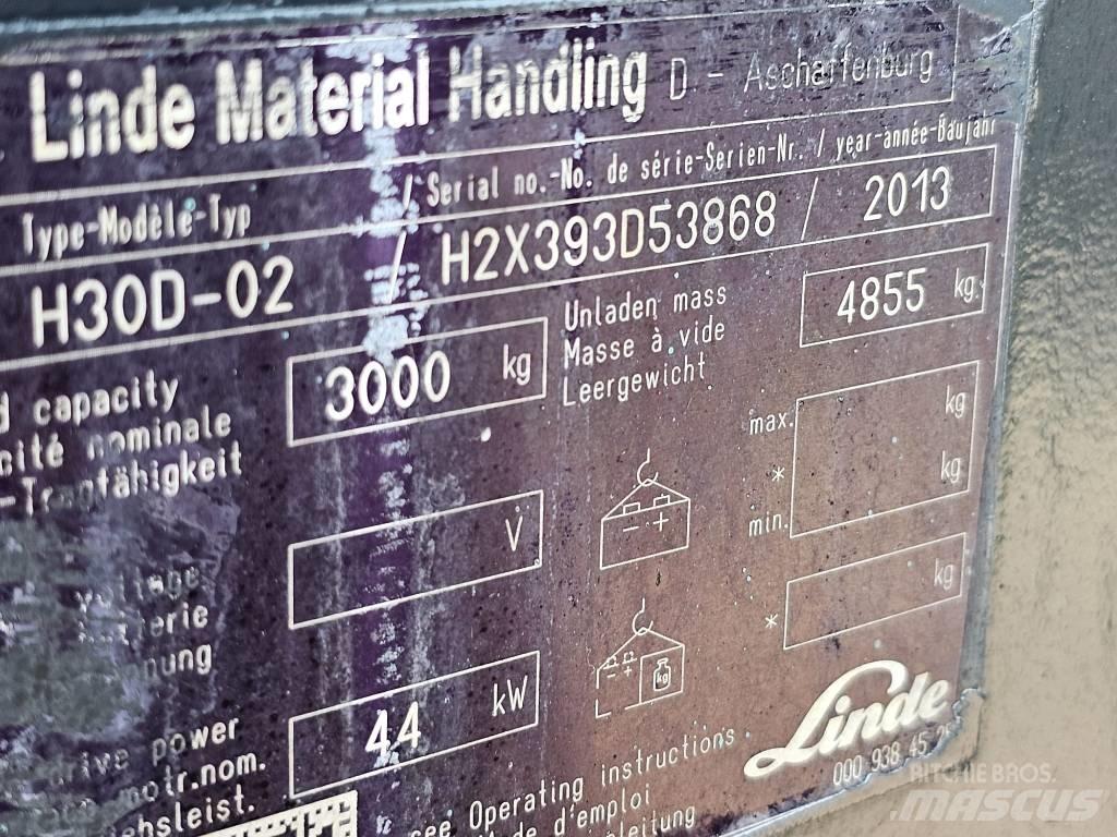 Linde H30D-02 Dieseltrukit