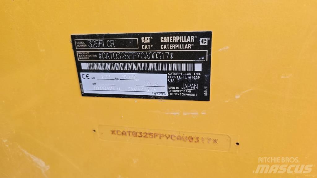 CAT 325 FL CR Telakaivukoneet