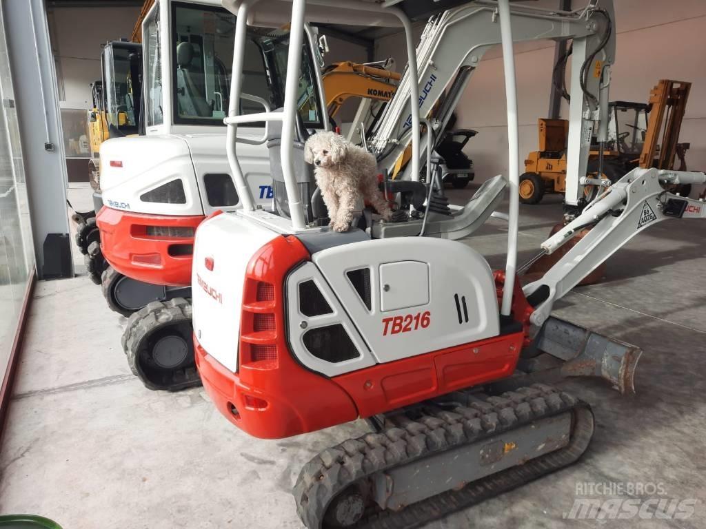 Takeuchi TB216 Minikaivukoneet < 7t