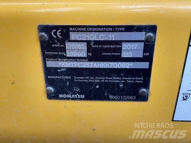 Komatsu PC210 Telakaivukoneet