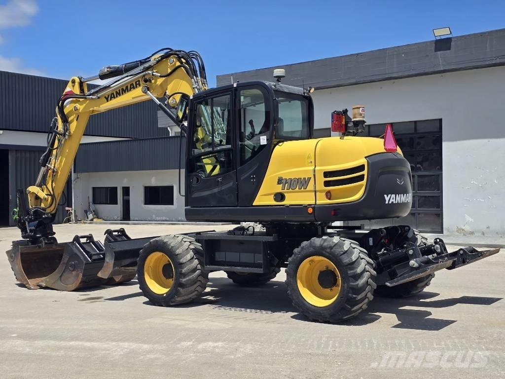 Yanmar B 110 W Pyöräkaivukoneet