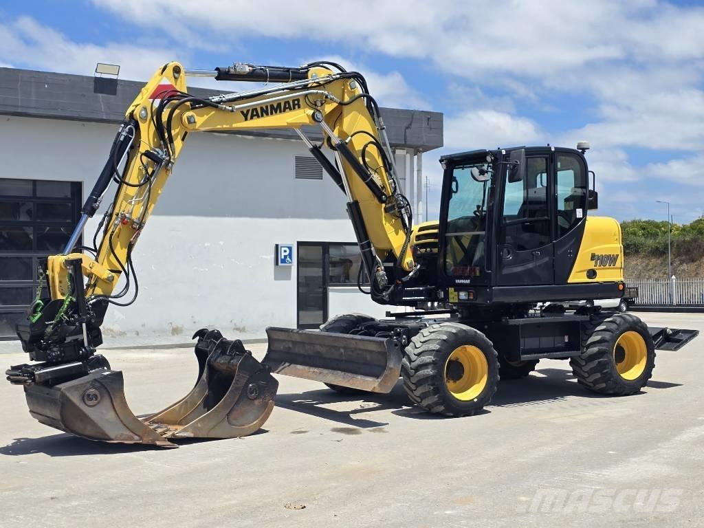 Yanmar B 110 W Pyöräkaivukoneet