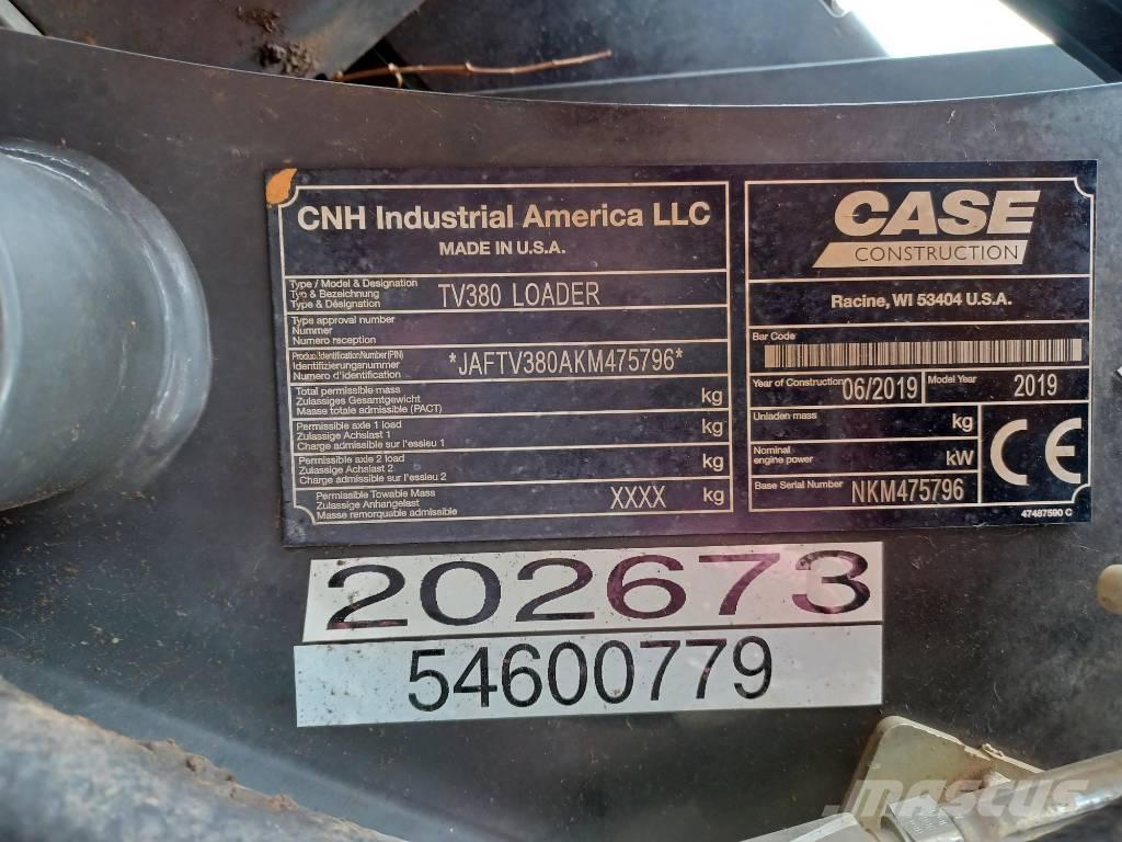 CASE TV 380 Liukuohjatut kuormaajat