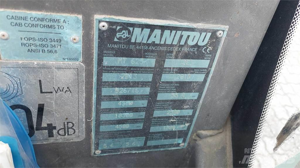 Manitou MT625T Kurottajat