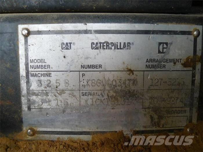 CAT 325 B Telakaivukoneet