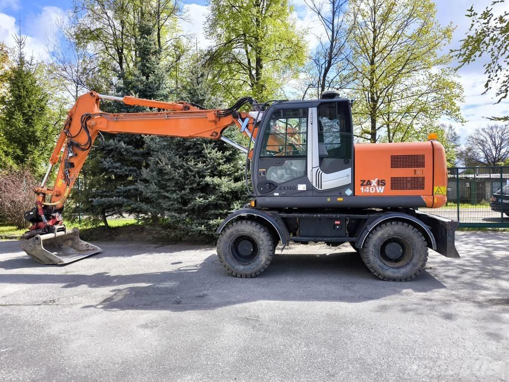 Hitachi ZX 140 W-3 Pyöräkaivukoneet