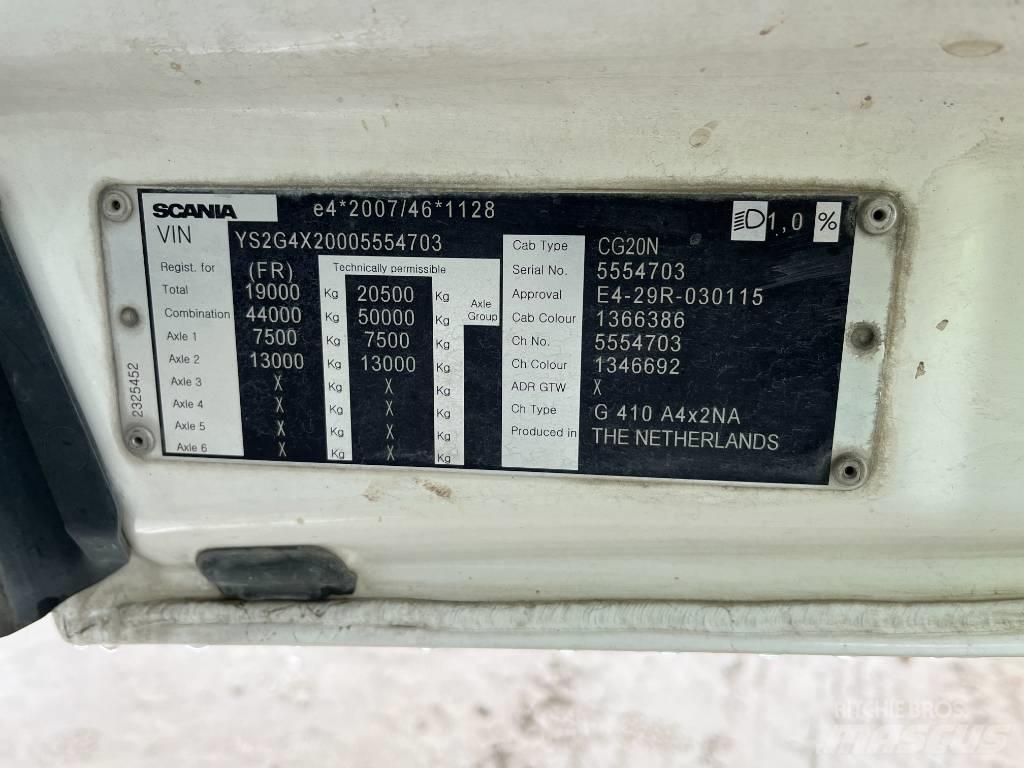 Scania 410 Vetopöytäautot