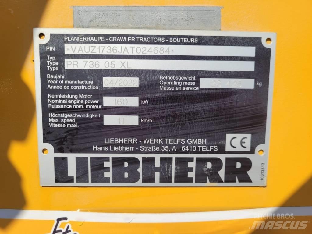 Liebherr PR 736 XL Telaketjupuskutraktorit