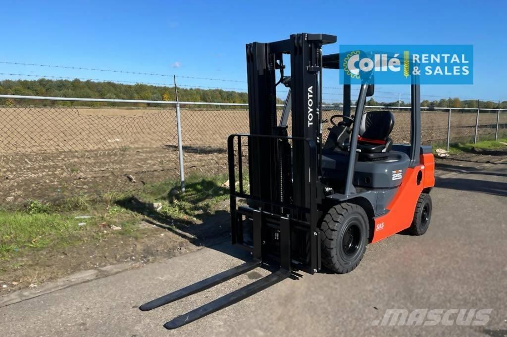 Toyota 8 FDF 25 | 2022 Dieseltrukit