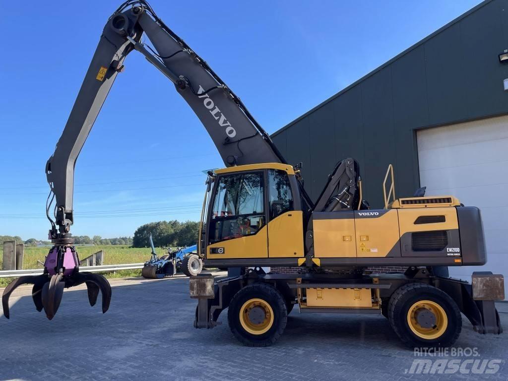 Volvo EW 210 MH Jätteenkäsittelijät