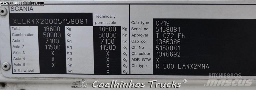 Scania R 500 Vetopöytäautot