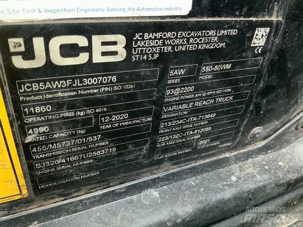 JCB 550-80 Kurottajat
