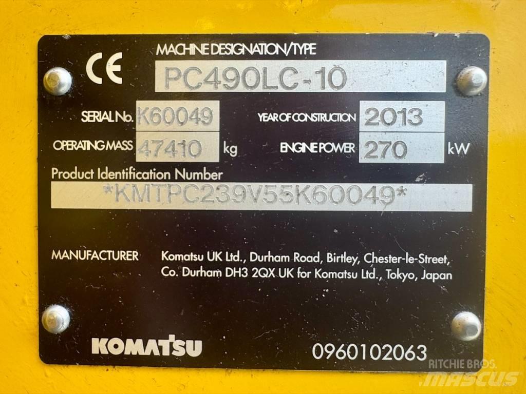 Komatsu PC 490 LC-10 Telakaivukoneet