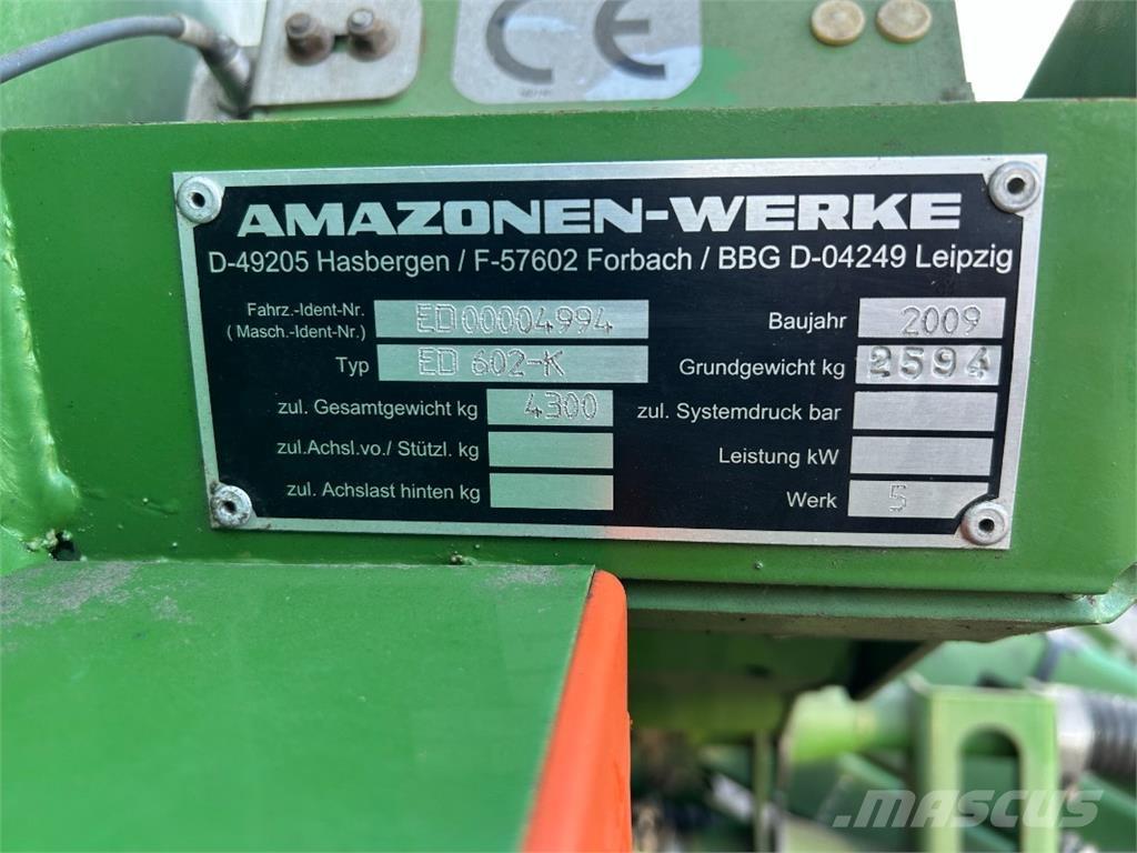 Amazone ED 602-K Tarkkuuskylvökoneet