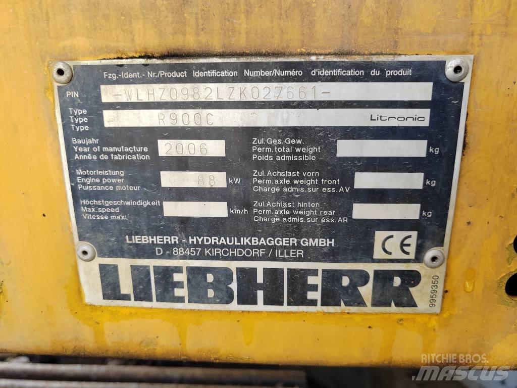 Liebherr R 900 C Telakaivukoneet