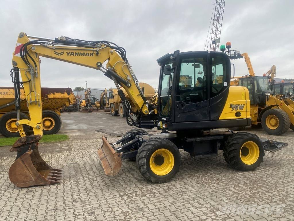 Yanmar B95w NVT Pyöräkaivukoneet